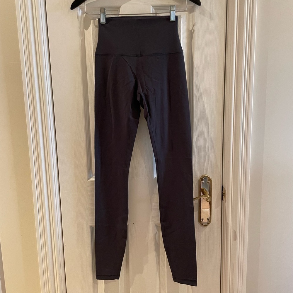 Gray leggings